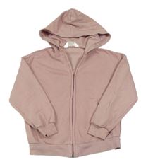 Svetloružová prepínaci mikina s kapucňou H&M
