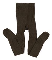 Hnědé punčocháče H&M