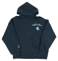 Petrolejová mikina Amung Us s kapucňou Zara