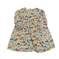 Béžové manšestrové šaty s obrázky M&S