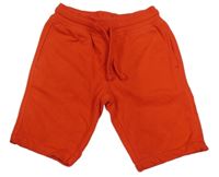 Červené teplákové kraťasy C&A