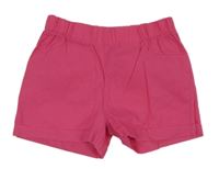 Žiarivě ružové ľanové kraťasy Lupilu
