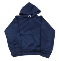 Tmavomodrá mikina s klokankou a kapucňou A2Z