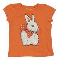 Korálové tričko s králikom Esprit