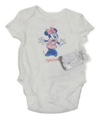 Nové - Bílé body s Minnií Disney