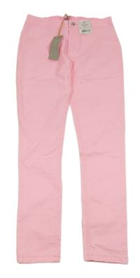 Nové - neonově růžové skinny rifle F&F