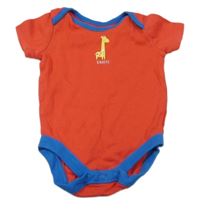 Červeno-modré body so žirafou St. Bernard