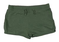 Khaki bavlnené kraťasy Zeeman