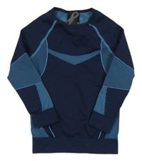 Tmavomodré spodní funkční triko Lupilu