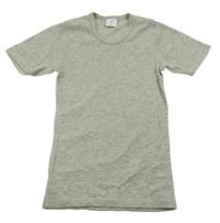 Sivé melírované spodné tričko Shamp