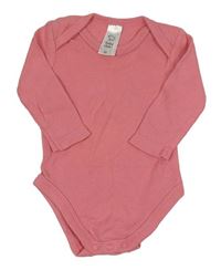 Růžové žebrované body C&A