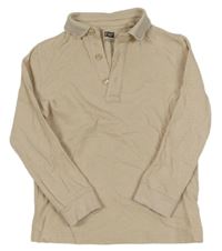 Béžové polo triko F&F