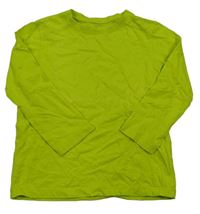 Neónově zelenožluté tričko x-mail