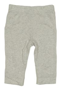 Sivé melírované ľahké tepláky