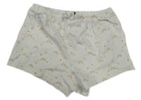 Smotanové kraťasy s duhami