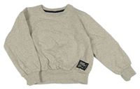 Sivá melírovaná mikina Yigga