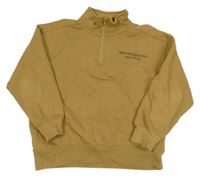 Béžová mikina s nápisem Zara