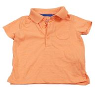 Neonově oranžové polo tričko F&F
