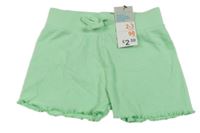 Nové - Světlezelené žebrované kraťasy Primark