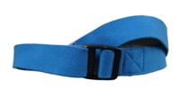 Pánsky modrý textilní opasok