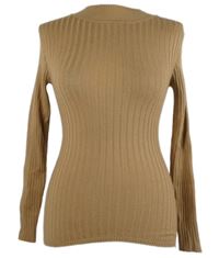 Dámský béžový žebrovaný svetr Primark 