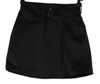 Dámska čierna koženková sukňa Primark