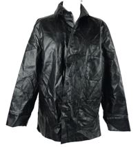 Dámská černá koženková košilová bunda Cider 