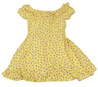 Žlté kvetinové šaty New Look
