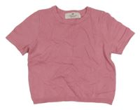 Růžové úpletové tričko H&M