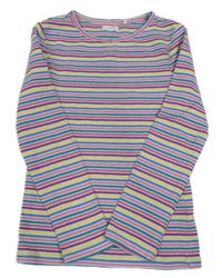 Barevné pruhované triko Next