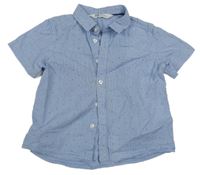 Modro-biela pruhovaná košeľa H&M