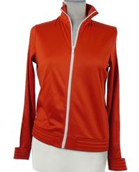 Dámska červeno-biela prepínaci športová mikina H&M