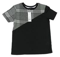 Čierno-kockované tričko George