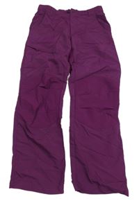 Fialové outdoorové kalhoty Trollkids