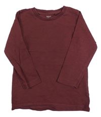 Mahagónovoé tričko Next