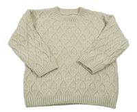 Béžový vzorovaný sveter Matalan