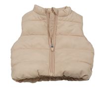 Svetloružová šušťáková zateplená vesta M&S