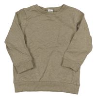 Béžová melírovaná mikina H&M
