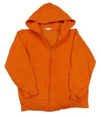 Oranžová prepínaci mikina s kapucňou H&M