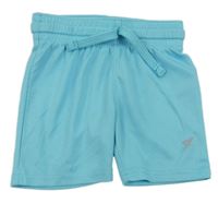Svetlomodré strukturované športové kraťasy Primark