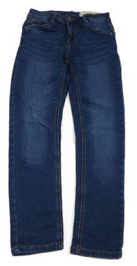 Tmavomodré teplákové skinny fit rifle Pepperts 