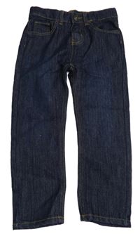 Tmavomodré straight rifle Denim Co.