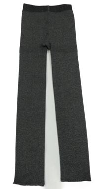 Tmavošedé punčochové legíny Pocopiano