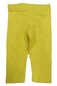 Žlté capri legíny