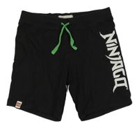 Čierne bavlnené kraťasy s logem Ninjago H&M