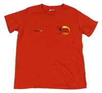 Červené tričko s potlačou Stedman