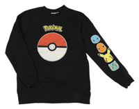 Čierna mikina s Pokémony