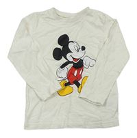 Smotanové tričko s Mickey Disney
