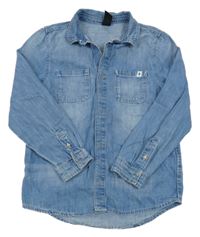 Modrá riflová košile H&M
