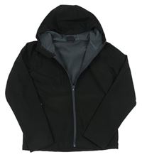 Čierna softshellová funkčná bunda s kapucňou Regatta